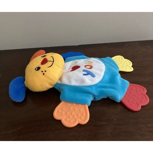 Scholastic blue dog I love you baby plush security lovey Teether - Picture 5 of 8